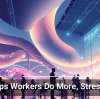 AI Helps Workers Do More, Stress Less